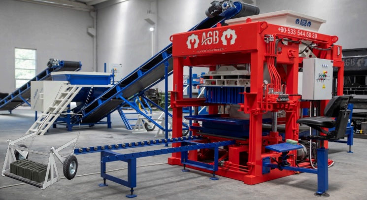 machine automatique de brique